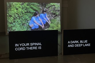 Documentation of the exhibition For G, as Ground - A Spring at Hippolyte gallery, Helsinki FIN / 2022