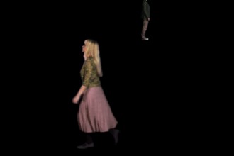 Still image from the video work / HD video, radio sound