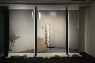 Documentation Detail of the exhibition A View at Huuto Gallery, Helsinki, FIN / 2026